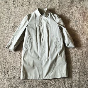 60s Vintage Beige Original London Fog Trench Coat